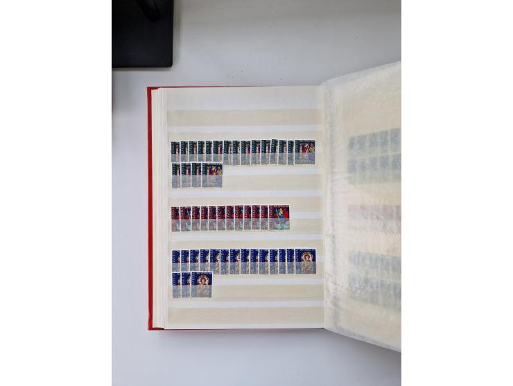 1850/1975 (ca.), meist gestempelter Dublettenbestand sowie einige Briefe, mit Schwerpunkt Pro Juventute und Pro Patria, mit e