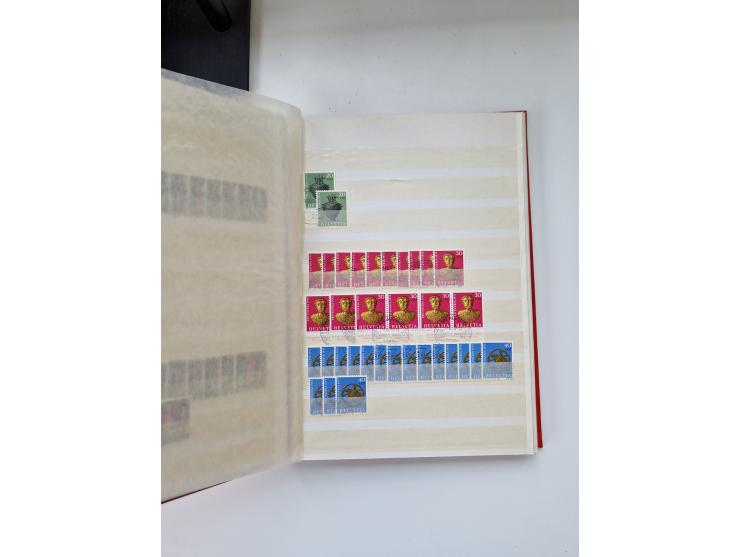 1850/1975 (ca.), meist gestempelter Dublettenbestand sowie einige Briefe, mit Schwerpunkt Pro Juventute und Pro Patria, mit e