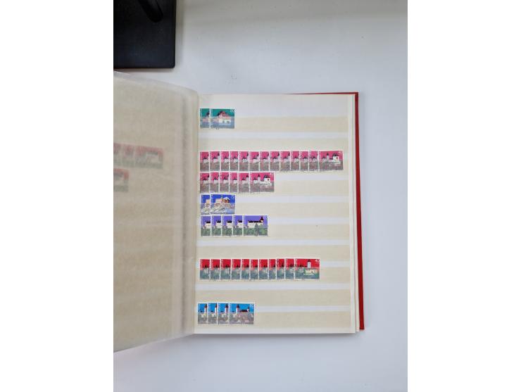 1850/1975 (ca.), meist gestempelter Dublettenbestand sowie einige Briefe, mit Schwerpunkt Pro Juventute und Pro Patria, mit e