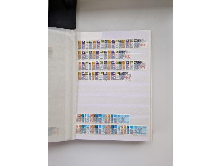 1850/1975 (ca.), meist gestempelter Dublettenbestand sowie einige Briefe, mit Schwerpunkt Pro Juventute und Pro Patria, mit e