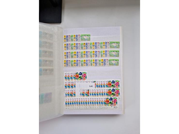 1850/1975 (ca.), meist gestempelter Dublettenbestand sowie einige Briefe, mit Schwerpunkt Pro Juventute und Pro Patria, mit e