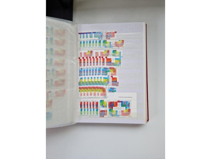 1850/1975 (ca.), meist gestempelter Dublettenbestand sowie einige Briefe, mit Schwerpunkt Pro Juventute und Pro Patria, mit e