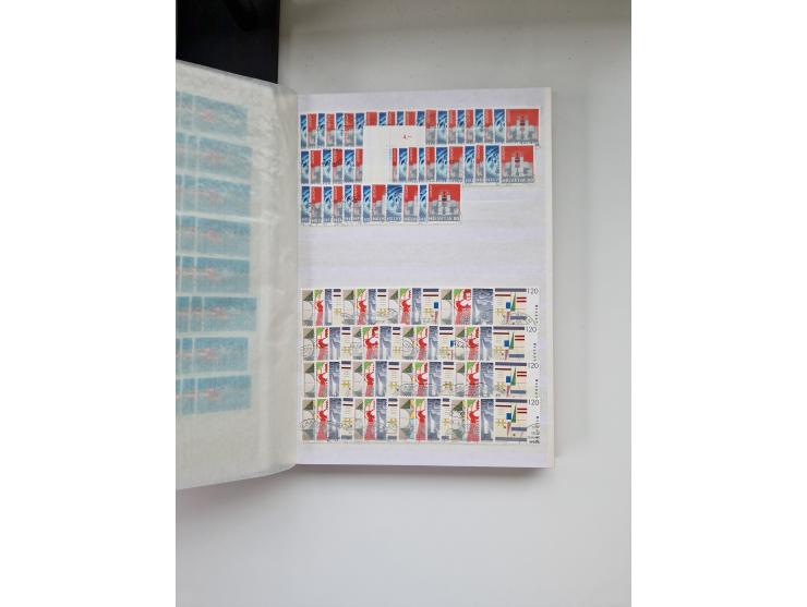 1850/1975 (ca.), meist gestempelter Dublettenbestand sowie einige Briefe, mit Schwerpunkt Pro Juventute und Pro Patria, mit e