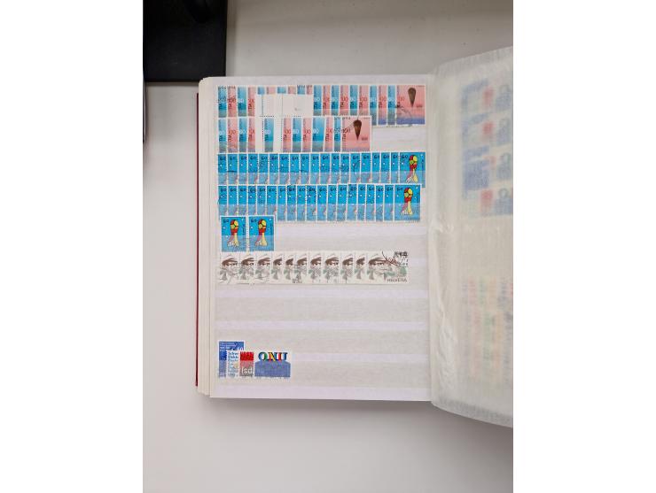 1850/1975 (ca.), meist gestempelter Dublettenbestand sowie einige Briefe, mit Schwerpunkt Pro Juventute und Pro Patria, mit e