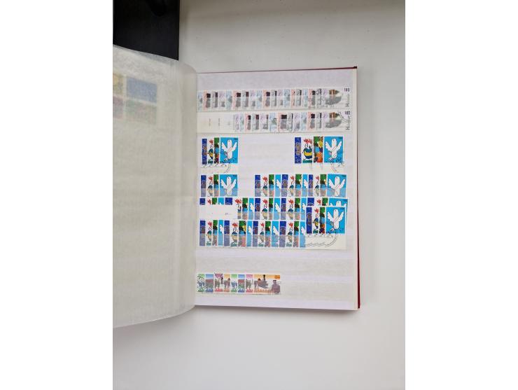 1850/1975 (ca.), meist gestempelter Dublettenbestand sowie einige Briefe, mit Schwerpunkt Pro Juventute und Pro Patria, mit e