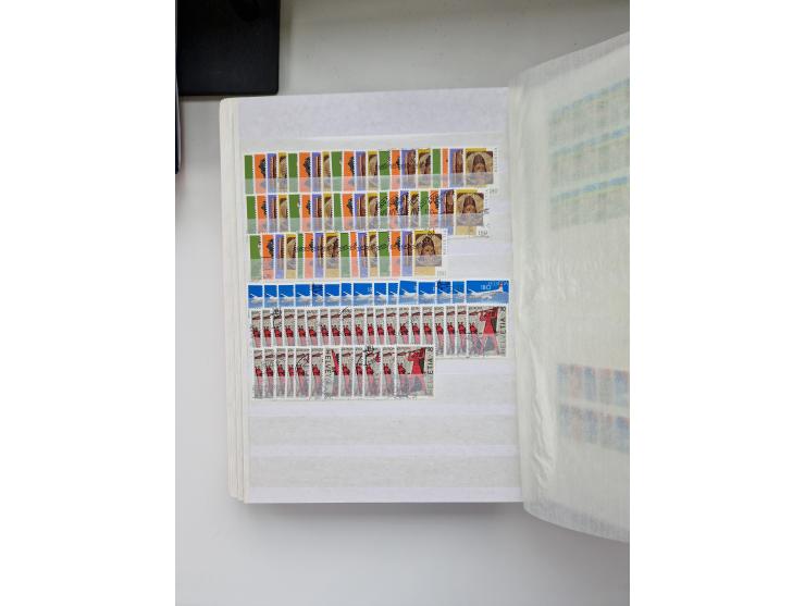 1850/1975 (ca.), meist gestempelter Dublettenbestand sowie einige Briefe, mit Schwerpunkt Pro Juventute und Pro Patria, mit e