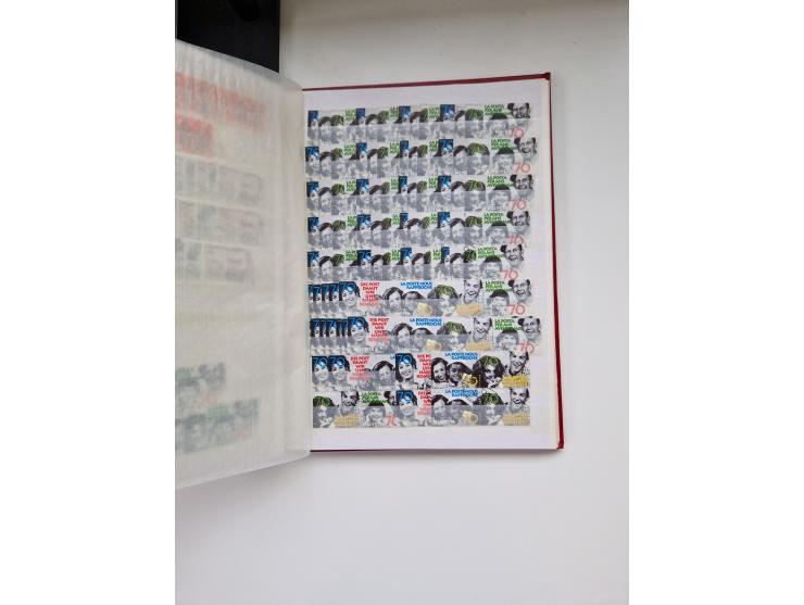 1850/1975 (ca.), meist gestempelter Dublettenbestand sowie einige Briefe, mit Schwerpunkt Pro Juventute und Pro Patria, mit e