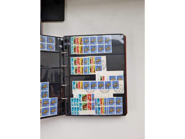 1850/1975 (ca.), meist gestempelter Dublettenbestand sowie einige Briefe, mit Schwerpunkt Pro Juventute und Pro Patria, mit e