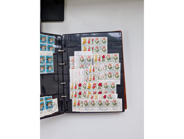 1850/1975 (ca.), meist gestempelter Dublettenbestand sowie einige Briefe, mit Schwerpunkt Pro Juventute und Pro Patria, mit e