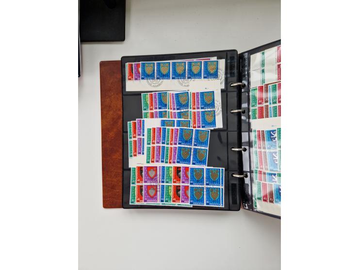 1850/1975 (ca.), meist gestempelter Dublettenbestand sowie einige Briefe, mit Schwerpunkt Pro Juventute und Pro Patria, mit e