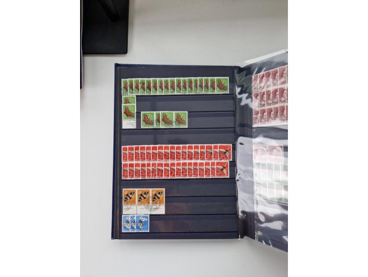 1850/1975 (ca.), meist gestempelter Dublettenbestand sowie einige Briefe, mit Schwerpunkt Pro Juventute und Pro Patria, mit e