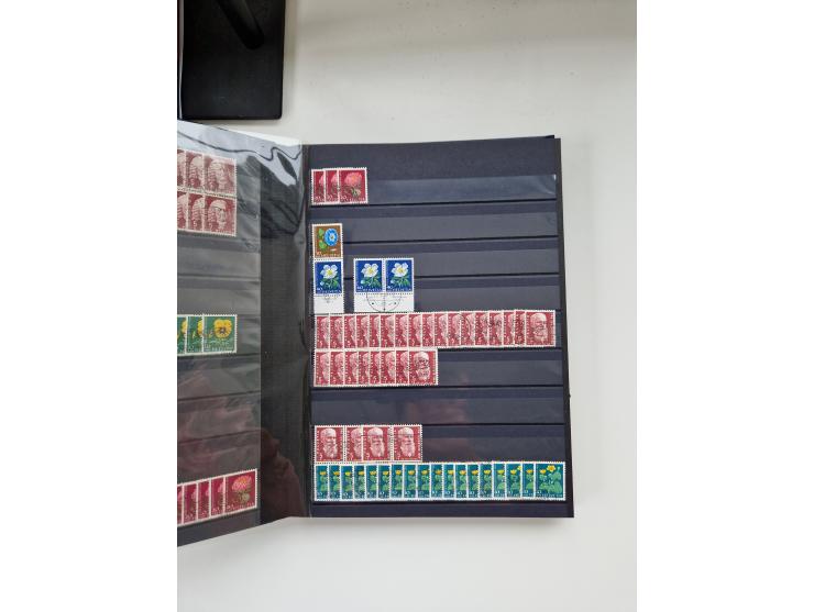 1850/1975 (ca.), meist gestempelter Dublettenbestand sowie einige Briefe, mit Schwerpunkt Pro Juventute und Pro Patria, mit e