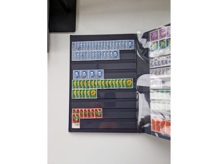 1850/1975 (ca.), meist gestempelter Dublettenbestand sowie einige Briefe, mit Schwerpunkt Pro Juventute und Pro Patria, mit e