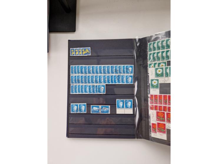 1850/1975 (ca.), meist gestempelter Dublettenbestand sowie einige Briefe, mit Schwerpunkt Pro Juventute und Pro Patria, mit e