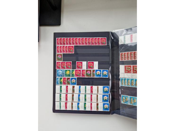 1850/1975 (ca.), meist gestempelter Dublettenbestand sowie einige Briefe, mit Schwerpunkt Pro Juventute und Pro Patria, mit e