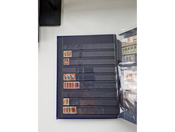 1850/1975 (ca.), meist gestempelter Dublettenbestand sowie einige Briefe, mit Schwerpunkt Pro Juventute und Pro Patria, mit e