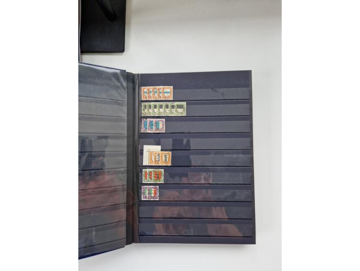 1850/1975 (ca.), meist gestempelter Dublettenbestand sowie einige Briefe, mit Schwerpunkt Pro Juventute und Pro Patria, mit e