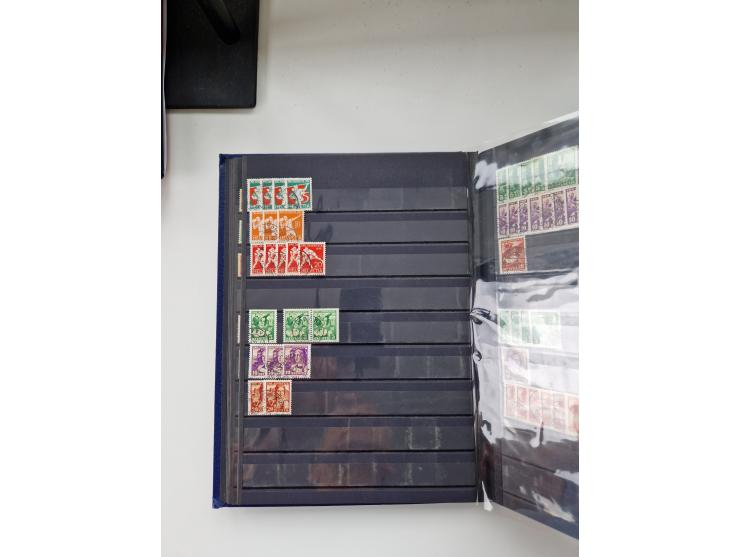 1850/1975 (ca.), meist gestempelter Dublettenbestand sowie einige Briefe, mit Schwerpunkt Pro Juventute und Pro Patria, mit e