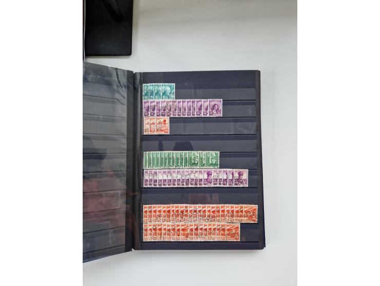 1850/1975 (ca.), meist gestempelter Dublettenbestand sowie einige Briefe, mit Schwerpunkt Pro Juventute und Pro Patria, mit e