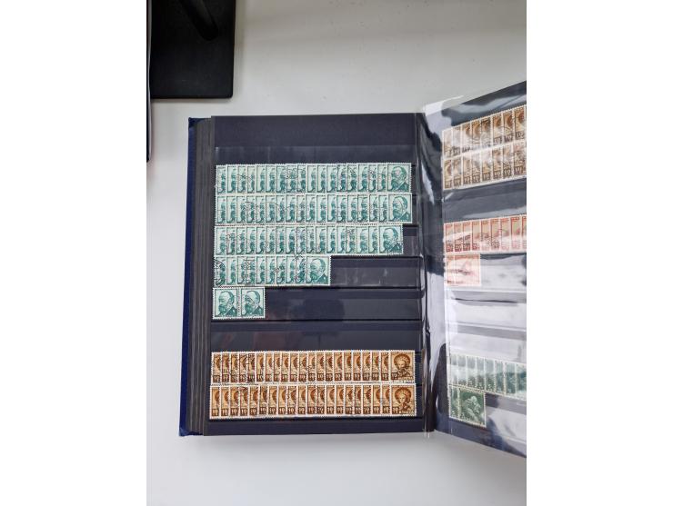 1850/1975 (ca.), meist gestempelter Dublettenbestand sowie einige Briefe, mit Schwerpunkt Pro Juventute und Pro Patria, mit e