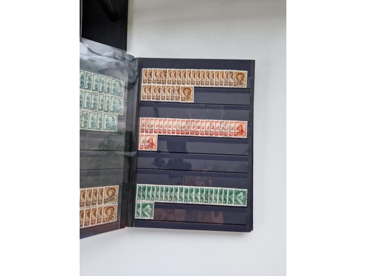 1850/1975 (ca.), meist gestempelter Dublettenbestand sowie einige Briefe, mit Schwerpunkt Pro Juventute und Pro Patria, mit e