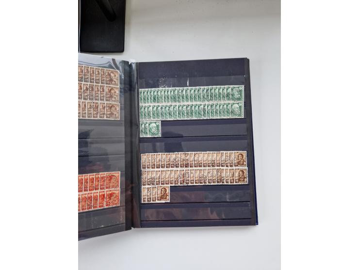 1850/1975 (ca.), meist gestempelter Dublettenbestand sowie einige Briefe, mit Schwerpunkt Pro Juventute und Pro Patria, mit e