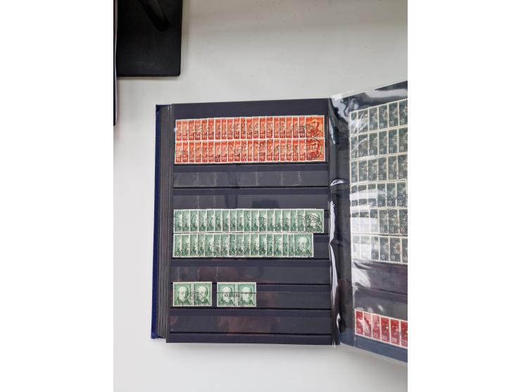 1850/1975 (ca.), meist gestempelter Dublettenbestand sowie einige Briefe, mit Schwerpunkt Pro Juventute und Pro Patria, mit e