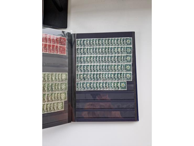 1850/1975 (ca.), meist gestempelter Dublettenbestand sowie einige Briefe, mit Schwerpunkt Pro Juventute und Pro Patria, mit e