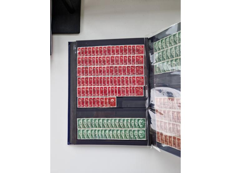 1850/1975 (ca.), meist gestempelter Dublettenbestand sowie einige Briefe, mit Schwerpunkt Pro Juventute und Pro Patria, mit e