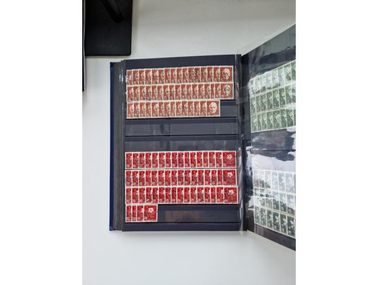 1850/1975 (ca.), meist gestempelter Dublettenbestand sowie einige Briefe, mit Schwerpunkt Pro Juventute und Pro Patria, mit e