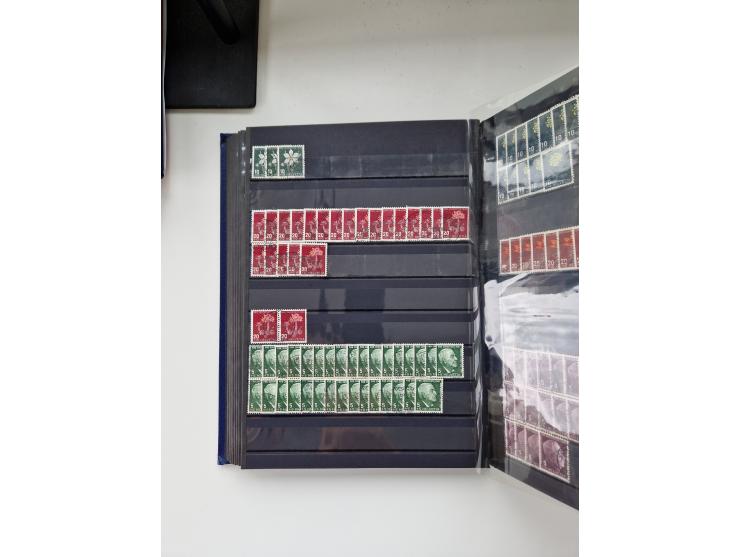 1850/1975 (ca.), meist gestempelter Dublettenbestand sowie einige Briefe, mit Schwerpunkt Pro Juventute und Pro Patria, mit e