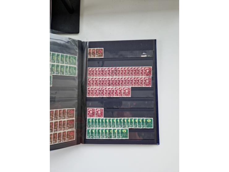 1850/1975 (ca.), meist gestempelter Dublettenbestand sowie einige Briefe, mit Schwerpunkt Pro Juventute und Pro Patria, mit e