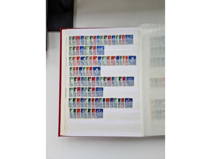 1850/1975 (ca.), meist gestempelter Dublettenbestand sowie einige Briefe, mit Schwerpunkt Pro Juventute und Pro Patria, mit e