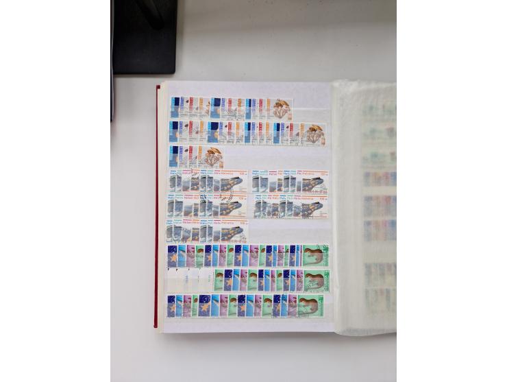 1850/1975 (ca.), meist gestempelter Dublettenbestand sowie einige Briefe, mit Schwerpunkt Pro Juventute und Pro Patria, mit e