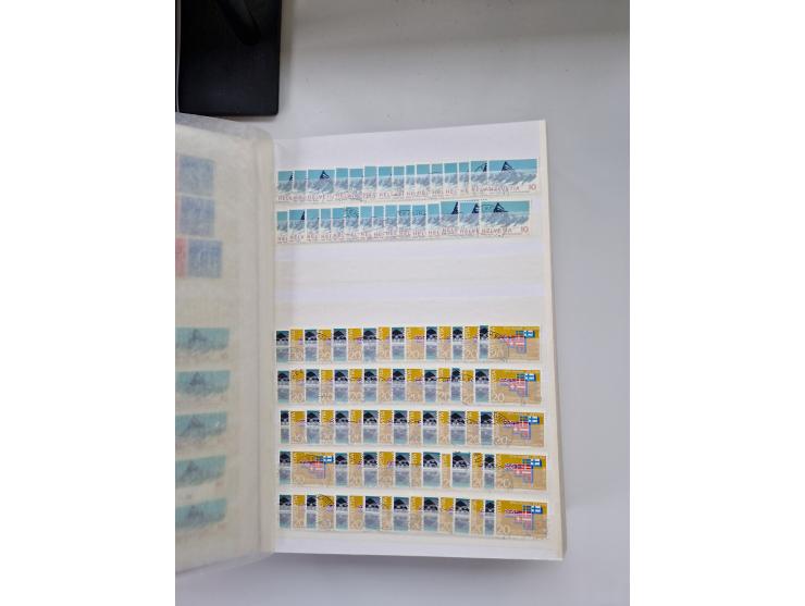 1850/1975 (ca.), meist gestempelter Dublettenbestand sowie einige Briefe, mit Schwerpunkt Pro Juventute und Pro Patria, mit e