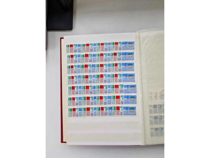 1850/1975 (ca.), meist gestempelter Dublettenbestand sowie einige Briefe, mit Schwerpunkt Pro Juventute und Pro Patria, mit e