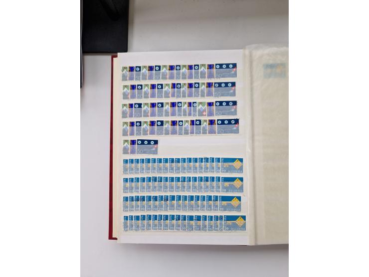 1850/1975 (ca.), meist gestempelter Dublettenbestand sowie einige Briefe, mit Schwerpunkt Pro Juventute und Pro Patria, mit e