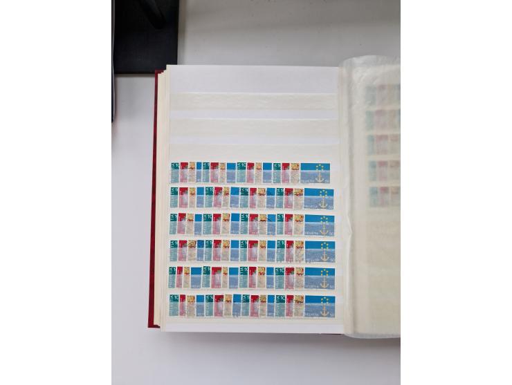 1850/1975 (ca.), meist gestempelter Dublettenbestand sowie einige Briefe, mit Schwerpunkt Pro Juventute und Pro Patria, mit e