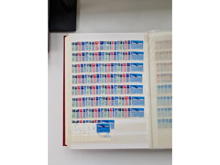 1850/1975 (ca.), meist gestempelter Dublettenbestand sowie einige Briefe, mit Schwerpunkt Pro Juventute und Pro Patria, mit e