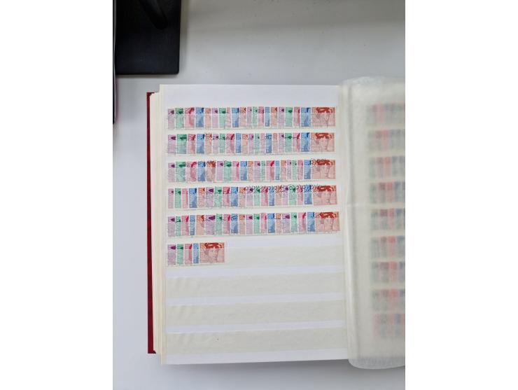 1850/1975 (ca.), meist gestempelter Dublettenbestand sowie einige Briefe, mit Schwerpunkt Pro Juventute und Pro Patria, mit e