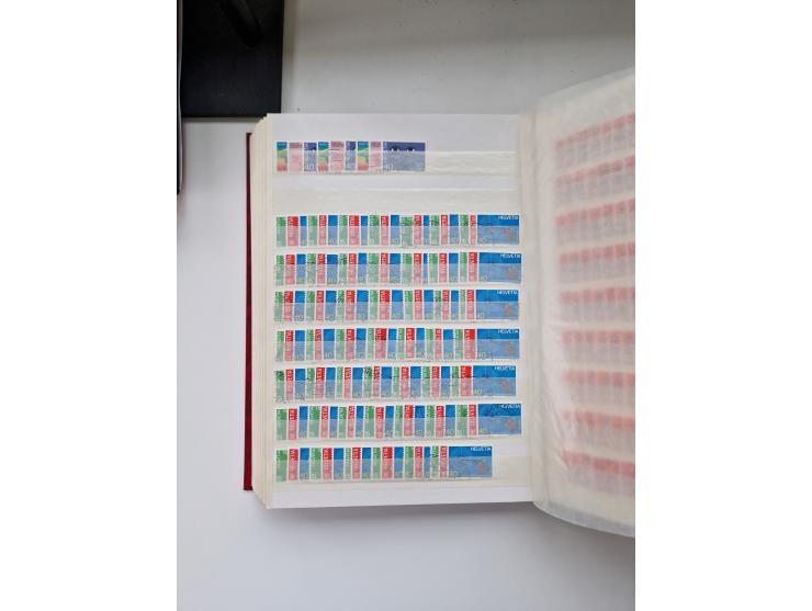 1850/1975 (ca.), meist gestempelter Dublettenbestand sowie einige Briefe, mit Schwerpunkt Pro Juventute und Pro Patria, mit e