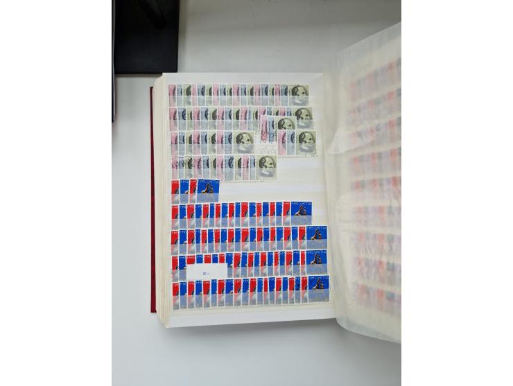 1850/1975 (ca.), meist gestempelter Dublettenbestand sowie einige Briefe, mit Schwerpunkt Pro Juventute und Pro Patria, mit e