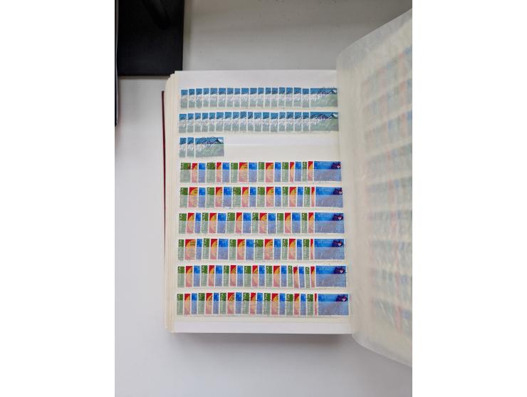 1850/1975 (ca.), meist gestempelter Dublettenbestand sowie einige Briefe, mit Schwerpunkt Pro Juventute und Pro Patria, mit e