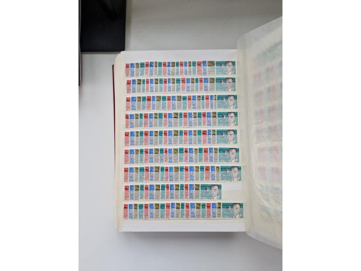 1850/1975 (ca.), meist gestempelter Dublettenbestand sowie einige Briefe, mit Schwerpunkt Pro Juventute und Pro Patria, mit e