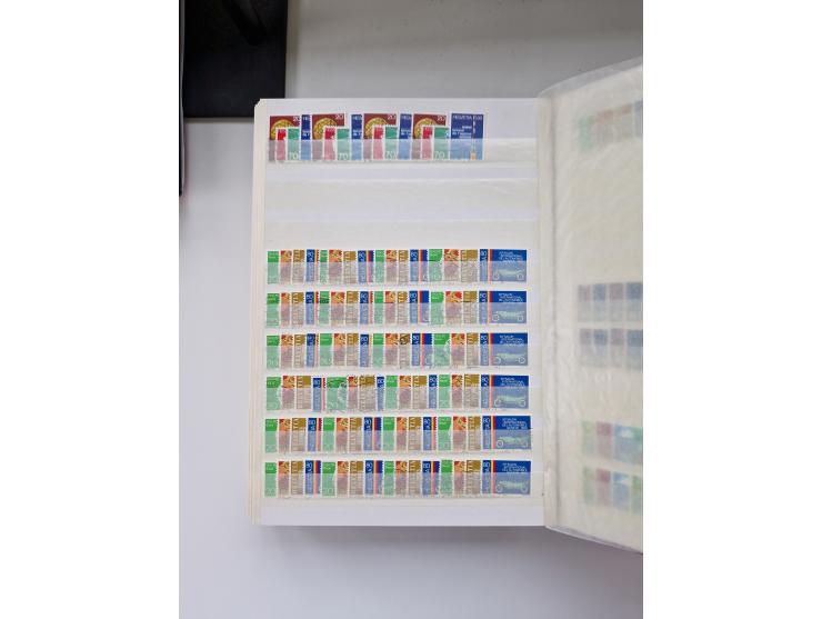 1850/1975 (ca.), meist gestempelter Dublettenbestand sowie einige Briefe, mit Schwerpunkt Pro Juventute und Pro Patria, mit e