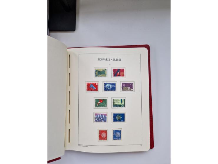 1850/1975 (ca.), meist gestempelter Dublettenbestand sowie einige Briefe, mit Schwerpunkt Pro Juventute und Pro Patria, mit e