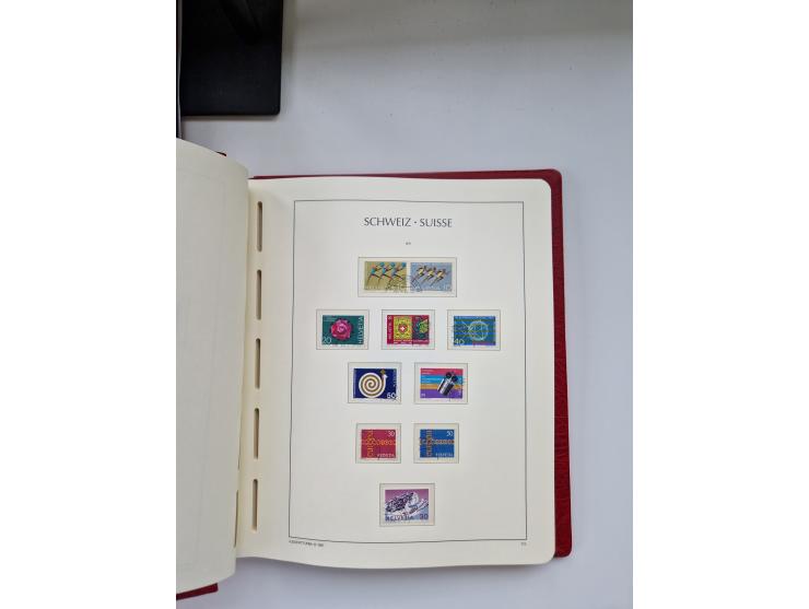 1850/1975 (ca.), meist gestempelter Dublettenbestand sowie einige Briefe, mit Schwerpunkt Pro Juventute und Pro Patria, mit e