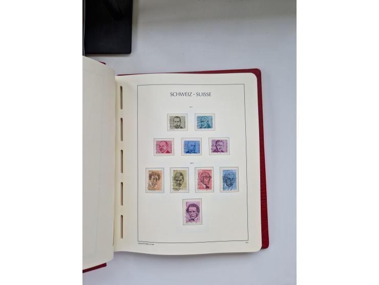 1850/1975 (ca.), meist gestempelter Dublettenbestand sowie einige Briefe, mit Schwerpunkt Pro Juventute und Pro Patria, mit e