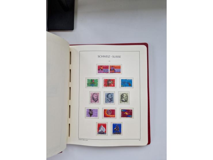 1850/1975 (ca.), meist gestempelter Dublettenbestand sowie einige Briefe, mit Schwerpunkt Pro Juventute und Pro Patria, mit e