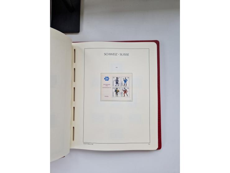 1850/1975 (ca.), meist gestempelter Dublettenbestand sowie einige Briefe, mit Schwerpunkt Pro Juventute und Pro Patria, mit e